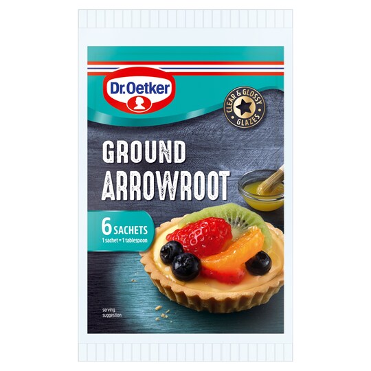 Dr Oetker Ground Arrowroot Sachets Tesco Groceries