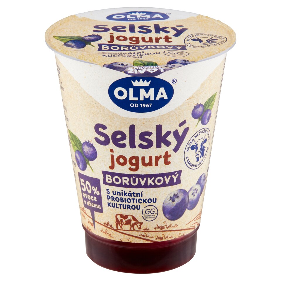 Obrázek 1 pro produkt Olma Selský jogurt 180g