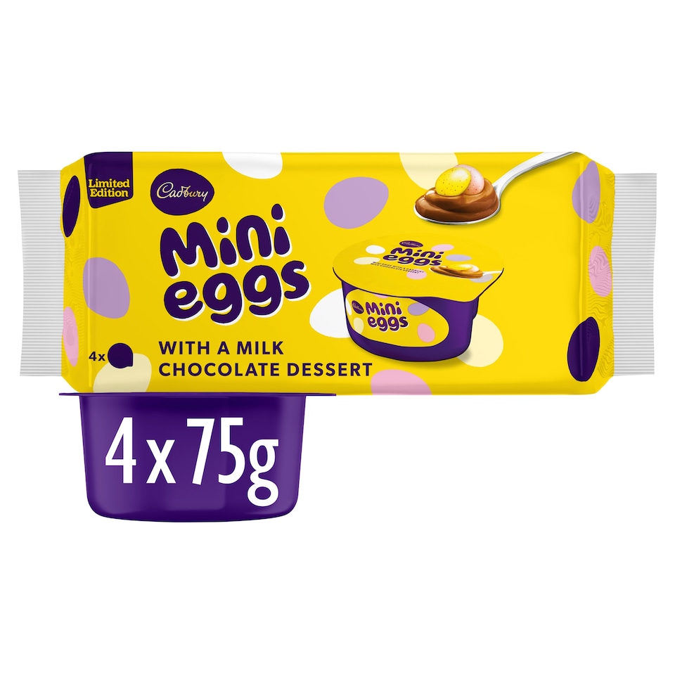 Cadbury Twinpot Mini Eggs 4x 75g