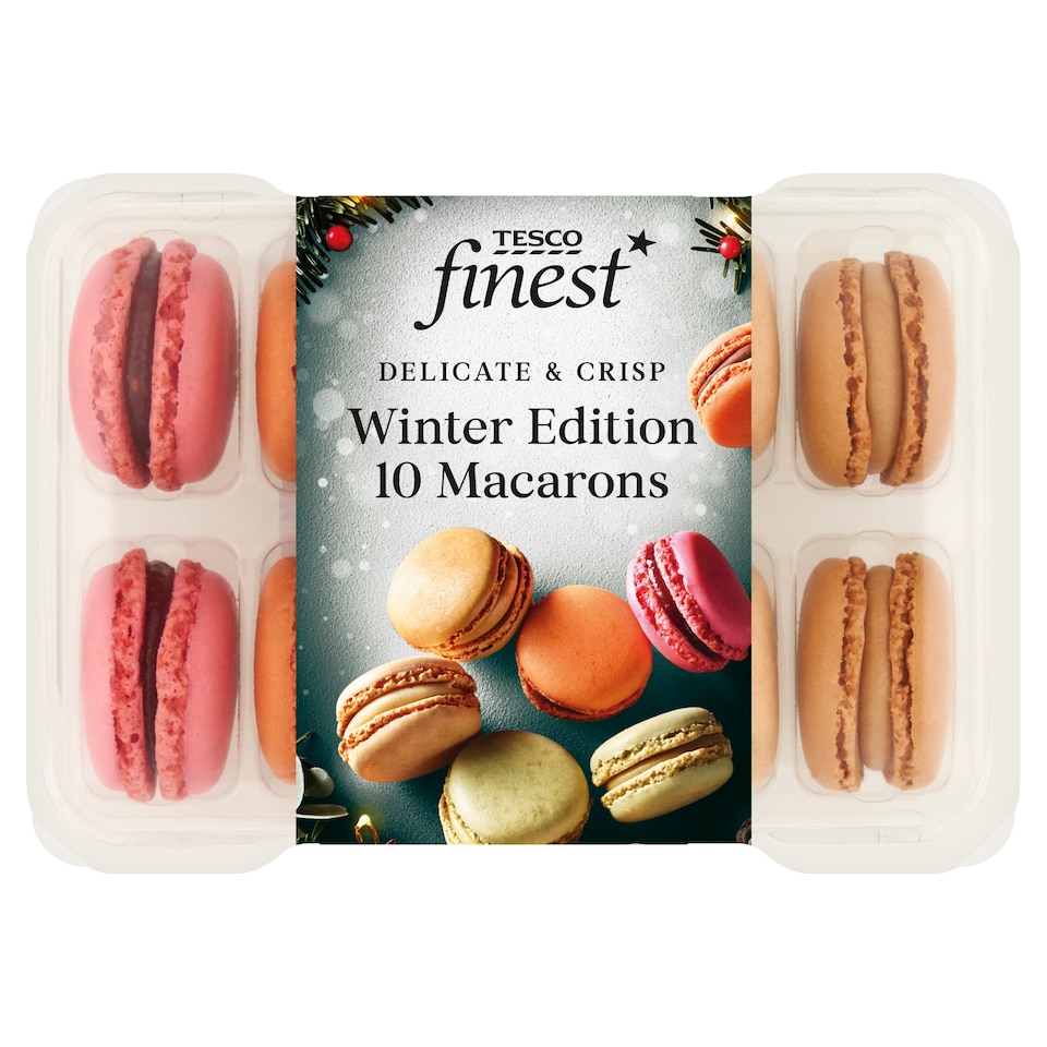 Tesco Finest Winter Edition Macarons 110g