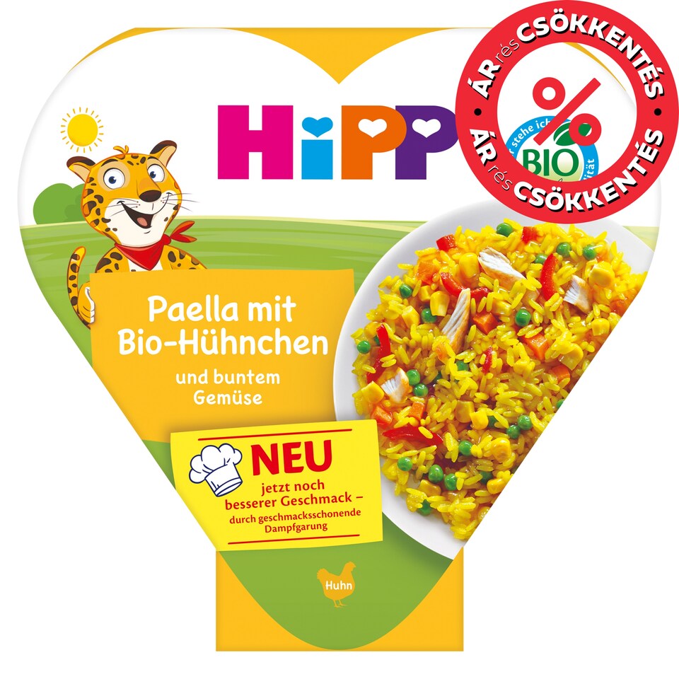HiPP Organic Rice with Vegetables and Chicken from 1 Year Old 250 g