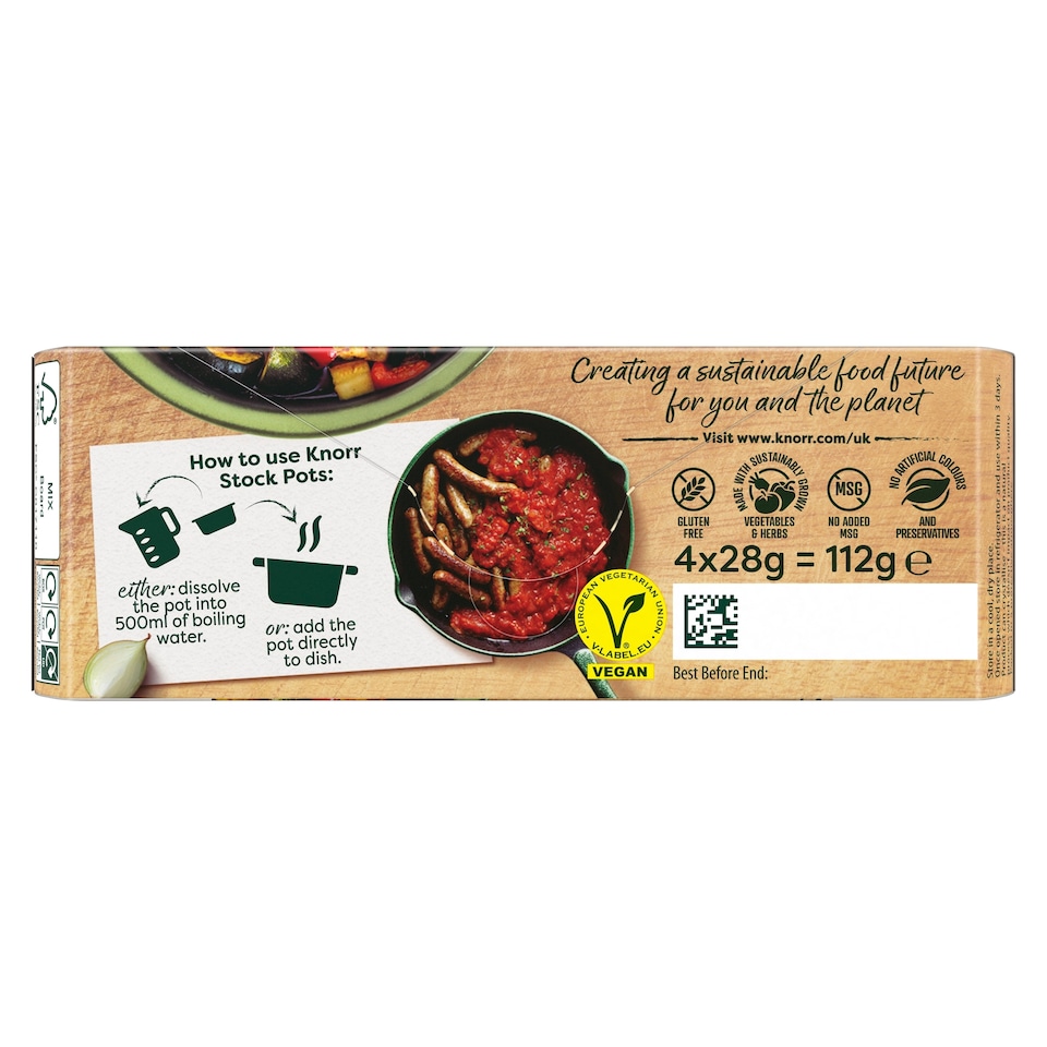 image 1 of Knorr Herb Infusion Stock Pot 4 x 28g