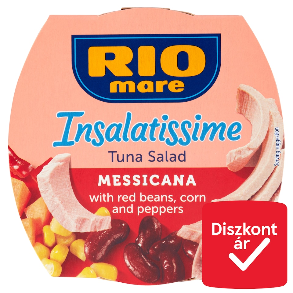 Rio Mare Insalatissime Messicana zöldséges készétel tonhallal 160 g
