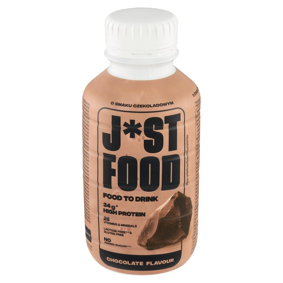 Just Food Lactose-Free Drink with Chocolate Flavour 500 ml