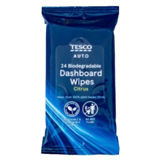 Tesco Dashboard Wipes 24 Pack Tesco Groceries