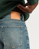image 2 of F&F Relaxed Fit Vintage Washed Denim Jeans in Blue