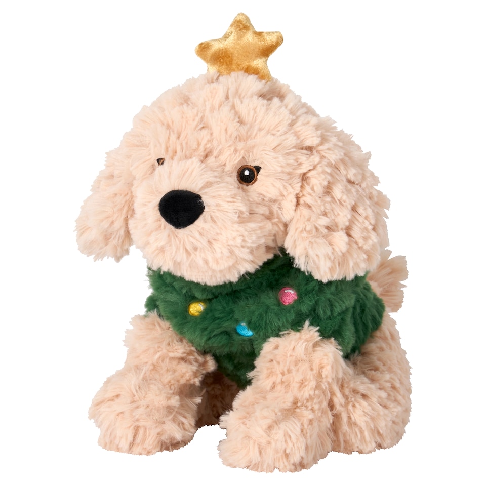 Tesco Christmas Tree Curtis Plush