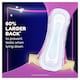 image 5 of Always Platinum Secure Night 12 Sanitary Pads With Wings Size 4
