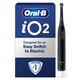 Oral-B iO 2 Elektromos Fogkefe, Éjfekete  1. kép