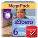 Libero Comfort Mega Pack pelenka, méret: 6, 13-20 kg, 60 db  1. kép