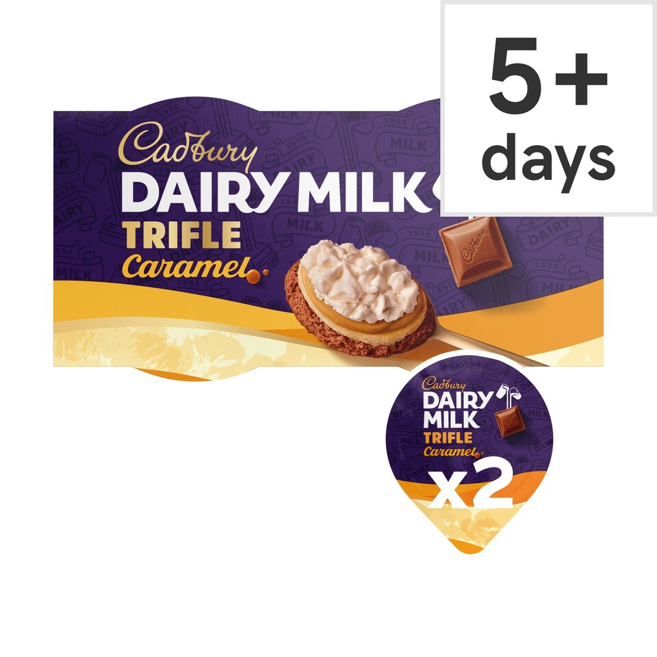 Cadbury Dairy Milk Caramel  Trifle 2x90g