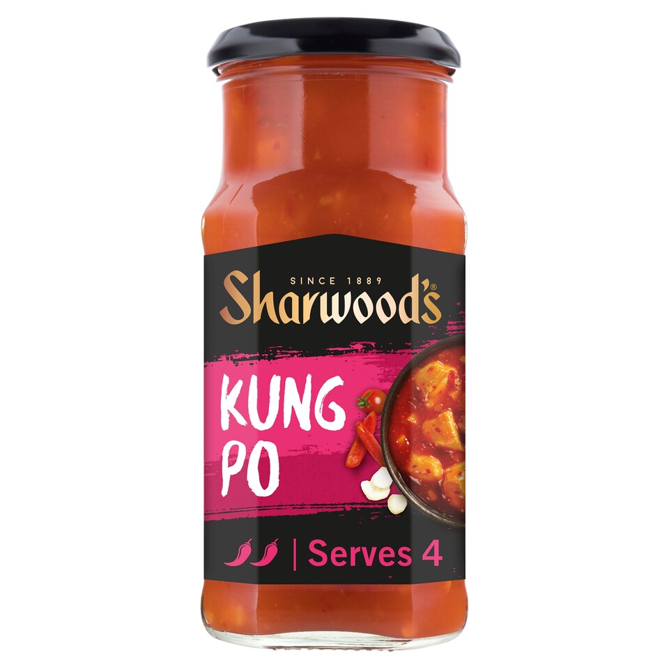 image 1 of Sharwood's Kung Po Chinese Cooking Sauce 425g