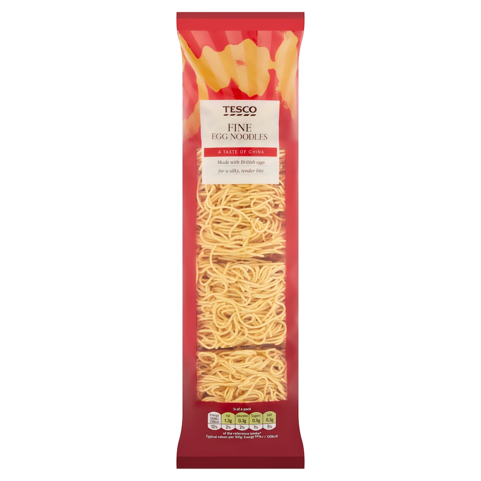 Tesco Fine Egg Noodles 250G