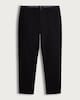 image 4 of F&F Cotton Rich Tailored Slim Fit Chino Trousers in Black