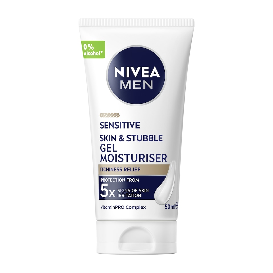 Nivea Men Sensitive Skin And Stubble Moisturiser 50Ml