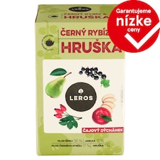 Leros Čajová chvíľka čierna ríbezľa & hruška 20 x 2,5 g (50 g)