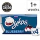 image 1 of Oykos Blueberry Luxury Greek Style Yoghurt Dessert 4x110g