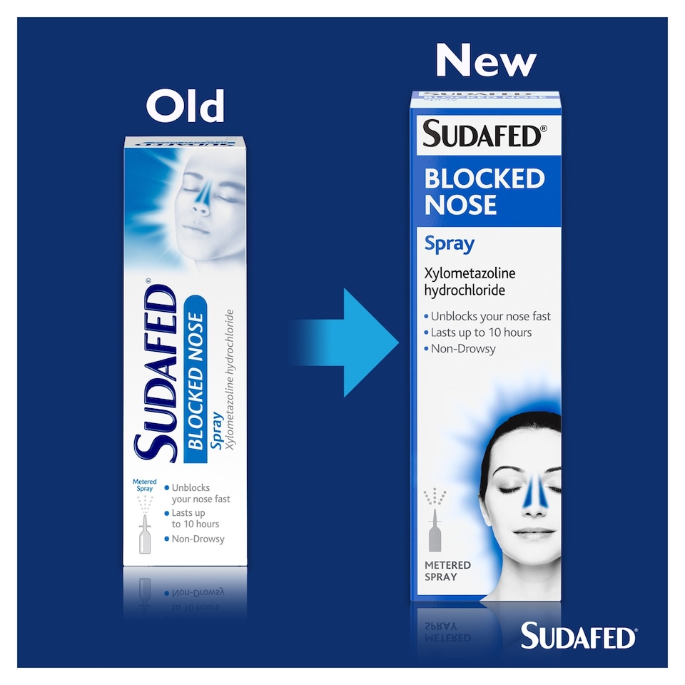 image 1 of Sudafed Blocked Nose Spray 15ml