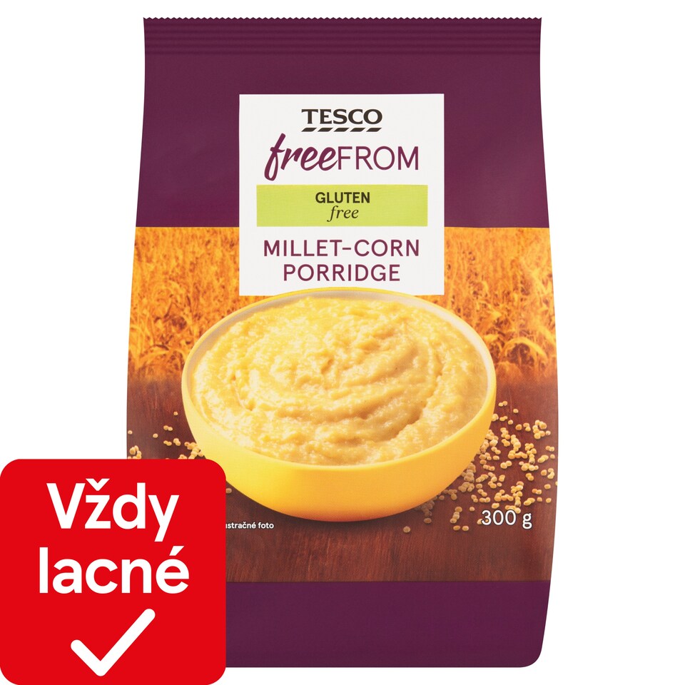Tesco Free From Instantná pšenovo-kukuričná kaša 300 g