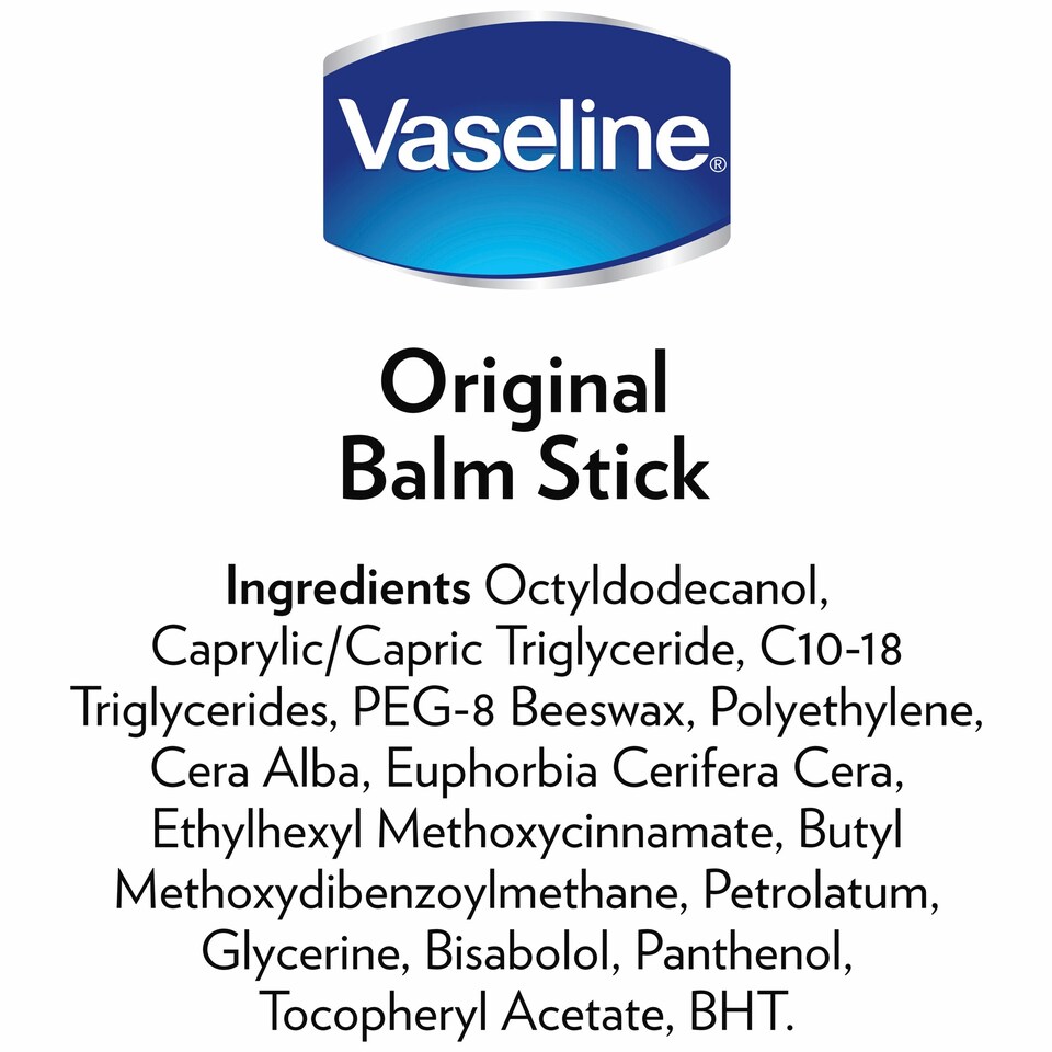 image 1 of Vaseline Lip Therapy Originallip Balm 4G