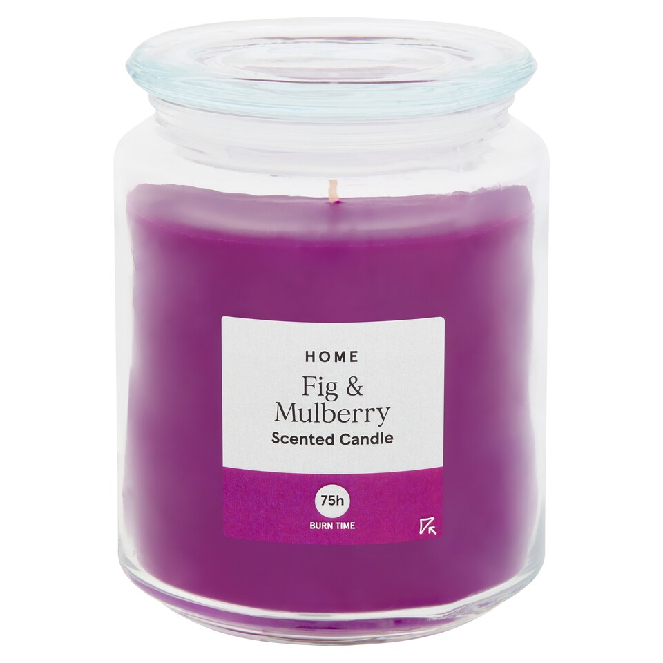 image 1 of Tesco Scented Candle Fig & Mulberry 490G