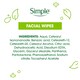 image 3 of Simple Kind To Skin Cleansing Facial Wipes 25'S