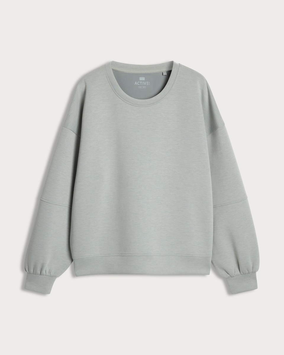 image 1 of F&F Active Crew Neck Co-ord Sweatshirt in Mint
