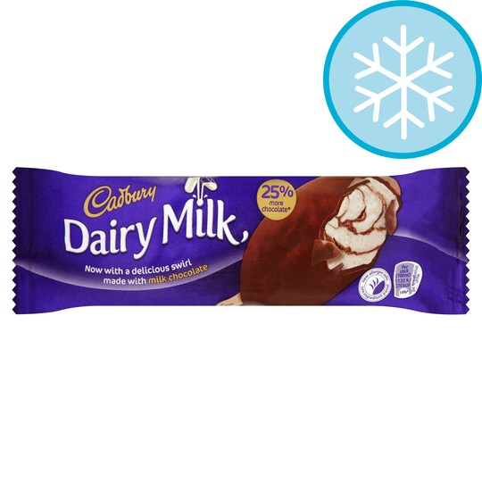 CADBURY DAIRY MILK ICE CREAM 100ML Tesco Groceries