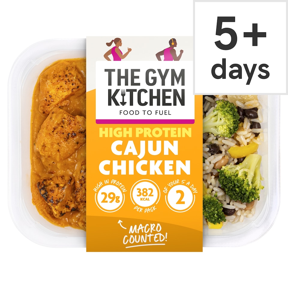 image 1 of The Gym Kitchen Cajun Chicken 400g