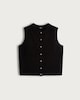 image 4 of F&F Knitted Button Up Waistcoat with Wool in Black