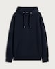 image 4 of F&F Cotton Rich Drawstring Hoodie in Navy