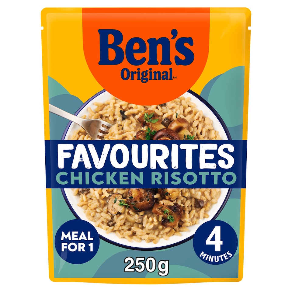 image 1 of Ben's Original Favourites Chicken & Mushroom Risotto 250g