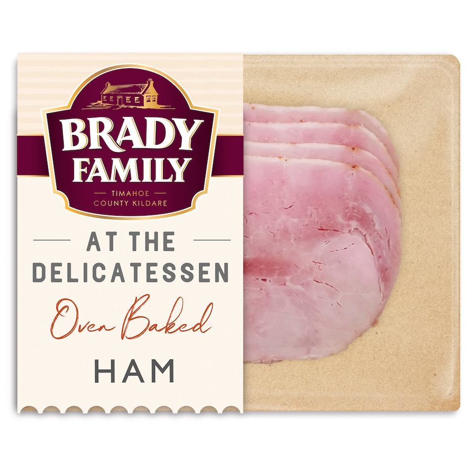 Brady Family At The Deli Baked Ham Slices 120G