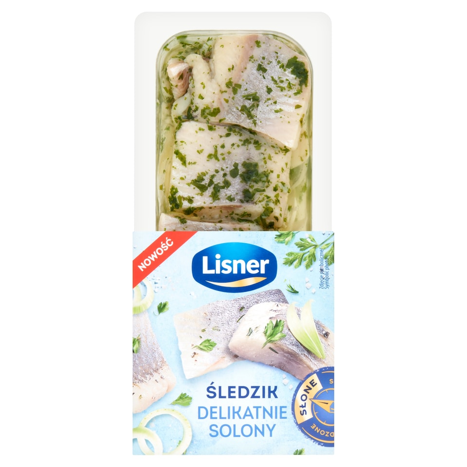 Lisner Slightly Salted Herring 200g