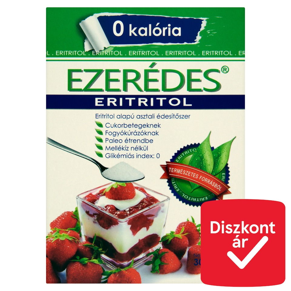 Ezerédes eritritol 300 g  1. kép