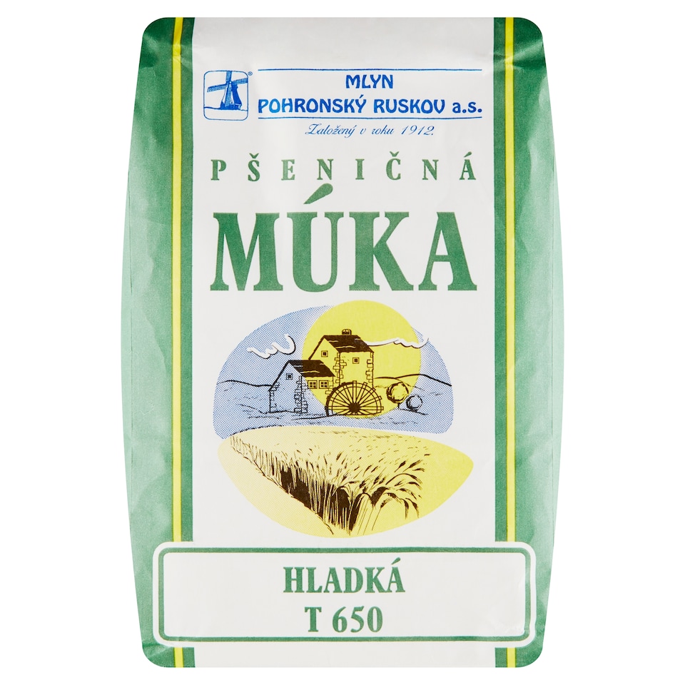 Mlyn Pohronský Ruskov Wheat Flour Smooth T 650 1 kg