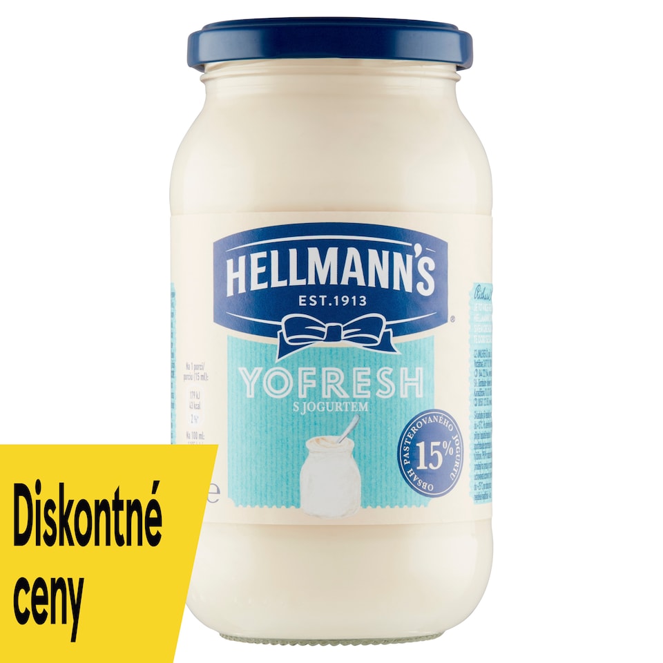 obrázok 1 z Hellmann's Yofresh s jogurtom 405 ml