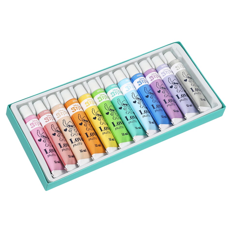 Disney Stitch pasztell tempera 12 x 12 ml  1. kép