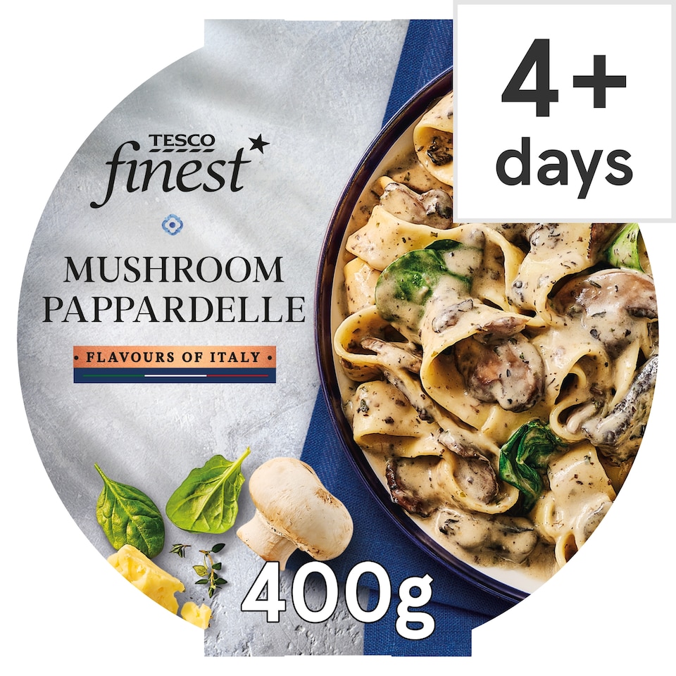 Tesco Finest Mushroom Pappardelle 400G
