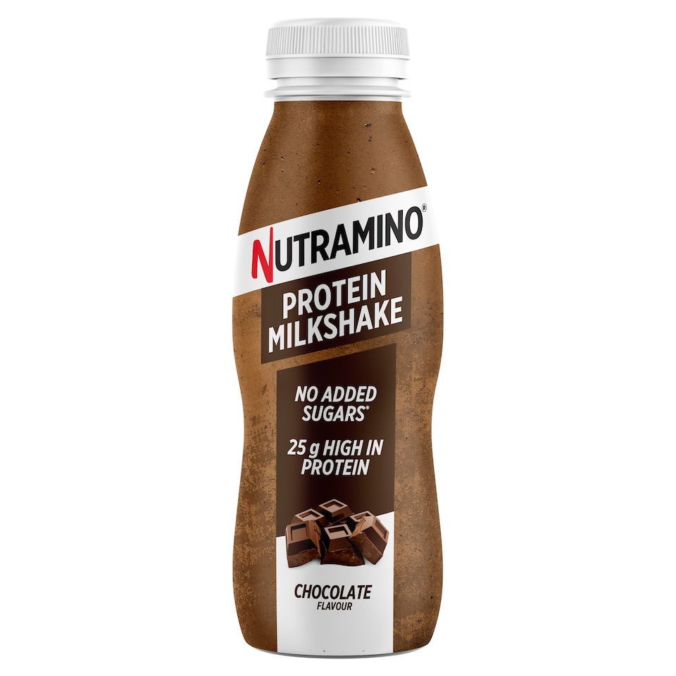 Nutramino Chocolate Flavour Protein Milkshake No Added Sugar 330ml