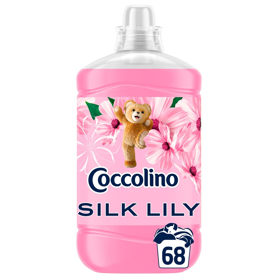 Coccolino Fresh & Soft Silk Lily öblítőkoncentrátum 68 mosás 1700 ml