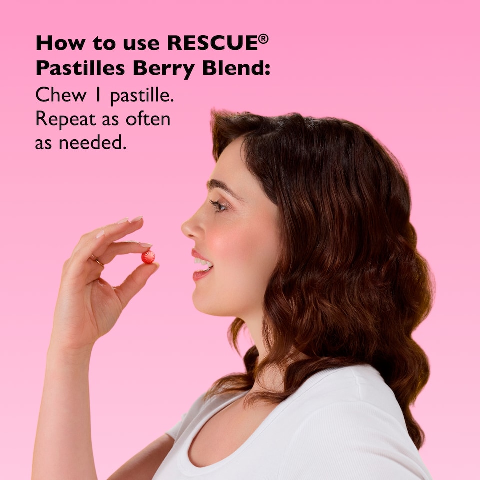 image 1 of Bach Rescue Soothing Pastilles Berry Blend 50g