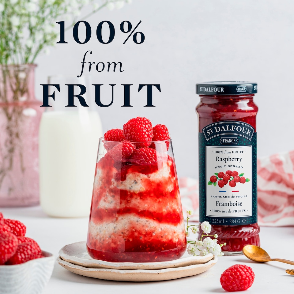 image 1 of St Dalfour Raspberry Fruit Spread 284G