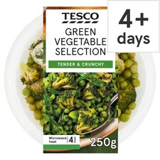 Tesco Green Vegetable Selection 250g