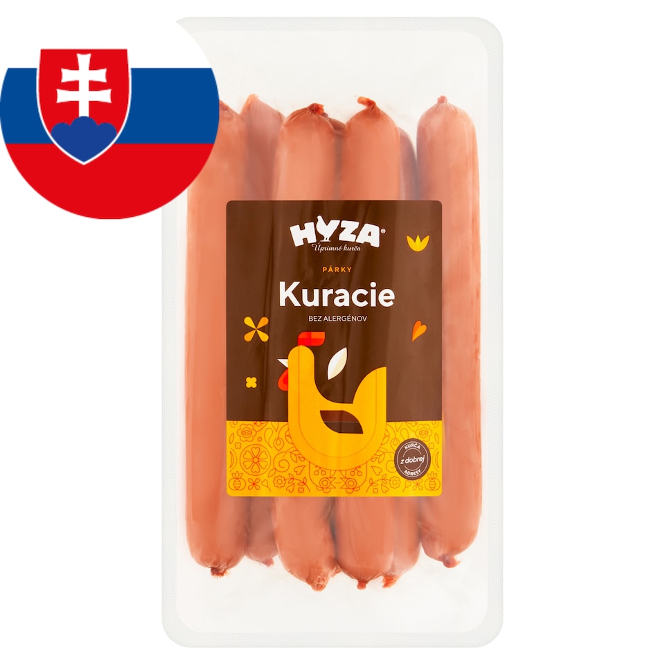 Hyza Kuracie párky 400 g