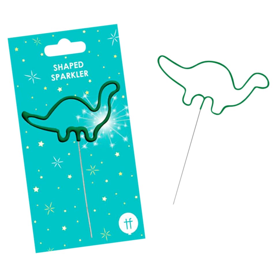 image 1 of Dinosaur Shaped Sparkler