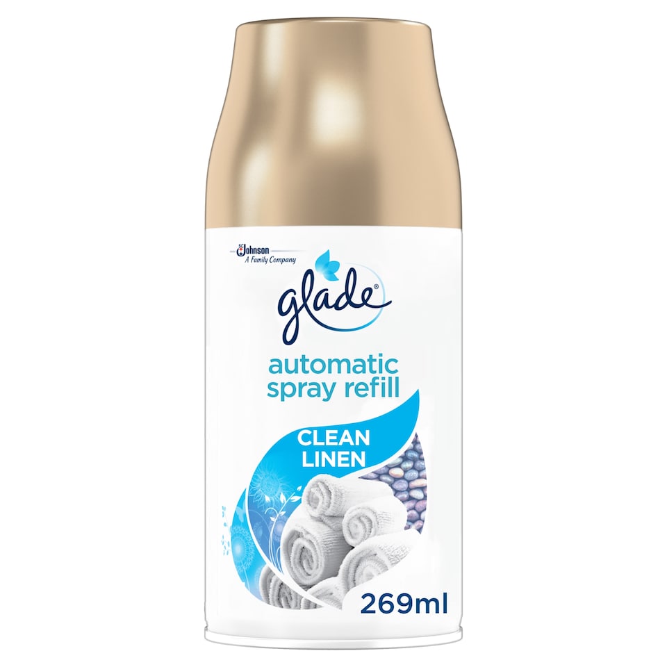image 1 of Glade Automatic Spray Air Freshener Refill - Clean Linen 269ml