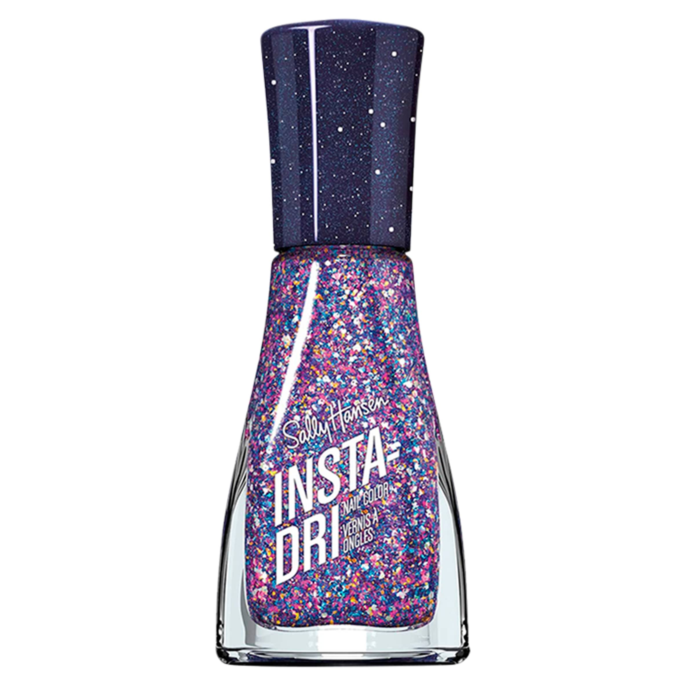 Debenhams Unisex Insta-Dri Nail Polish in Grape Shifter