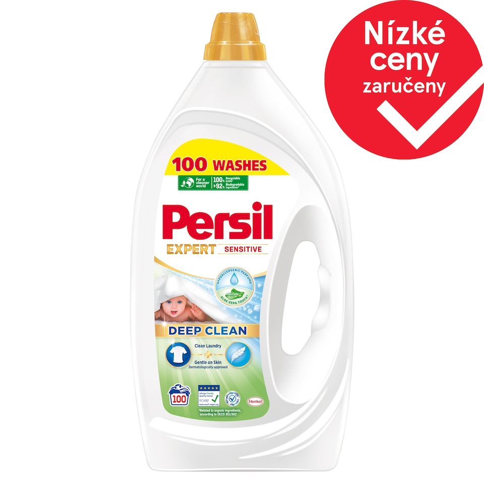 Persil prací gel Sensitive pro citlivou pokožku 100 praní