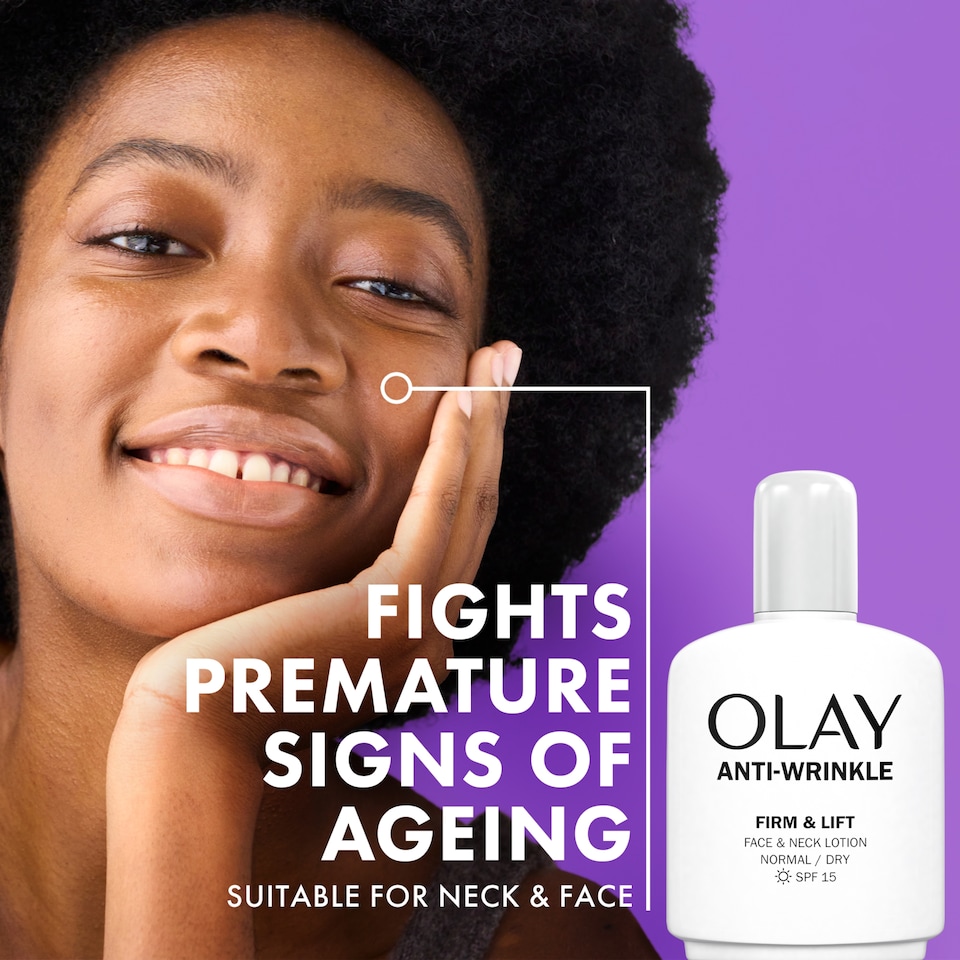 image 1 of Olay Anti Wrinkle Firm & Lift Day Moisturiser Spf 15 100Ml